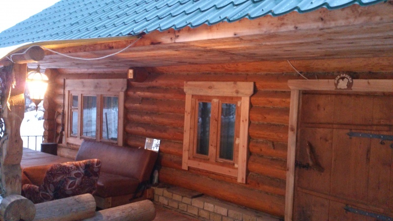 Баня на дровах 1