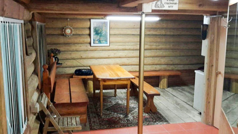 Баня на дровах